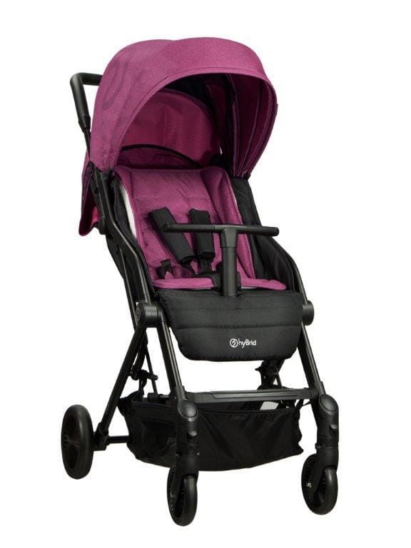 Wózek dziecięcy CABI S HyBrid Bubblegum pink Titanium Baby