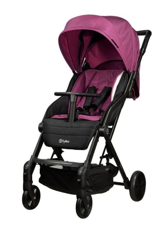 Wózek dziecięcy CABI S HyBrid Bubblegum pink Titanium Baby