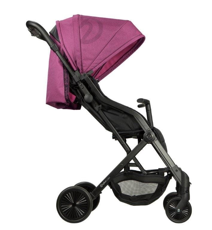 Wózek dziecięcy CABI S HyBrid Bubblegum pink Titanium Baby