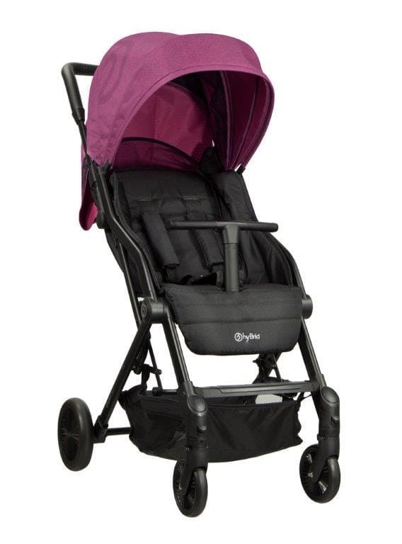 Wózek dziecięcy CABI S HyBrid Bubblegum pink Titanium Baby