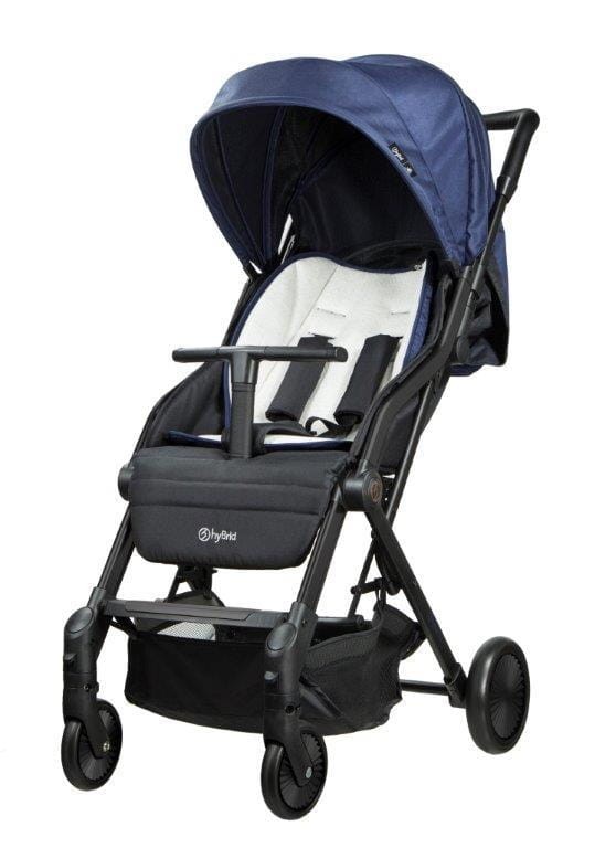 Wózek dziecięcy CABI S HyBrid Navy blue Titanium Baby