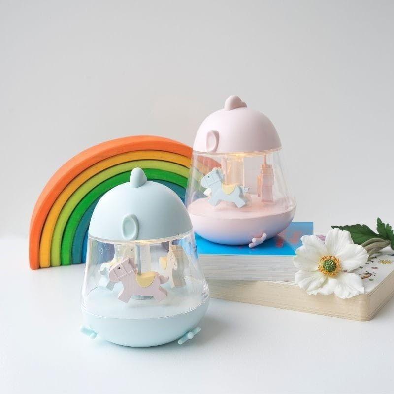 Kurczaczek Lampka z Pozytywką Różowa Rabbit & Friends