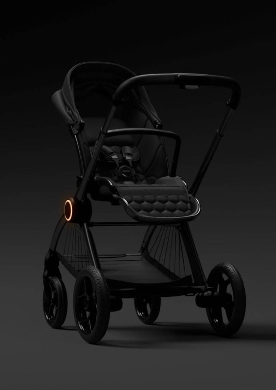 Wózek głęboko-spacerowy iCandy Core black - kompletny zestaw