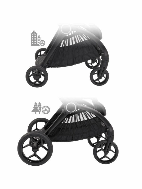 Wózek głęboko-spacerowy iCandy Core black - kompletny zestaw