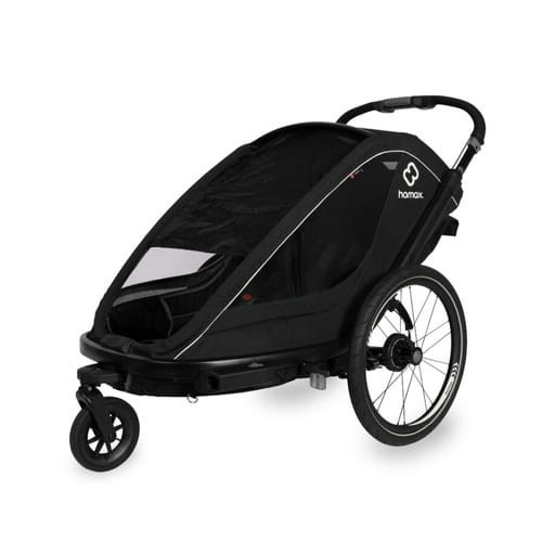 Hamax - Przyczepka rowerowa BREEZE, podwójna - Back