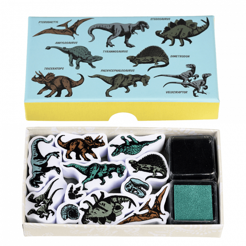 Stempelki dla dzieci 11 szt. Dinozaury 3+ Rex London