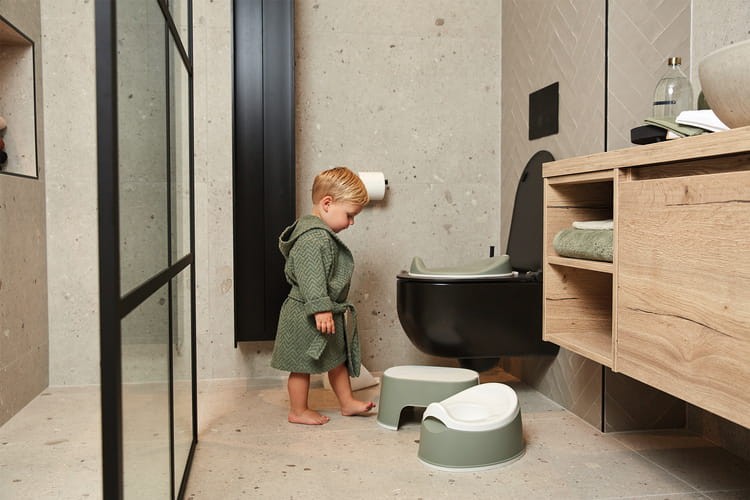 Nakładka treningowa na sedes Grow Breeze Green bébé-jou