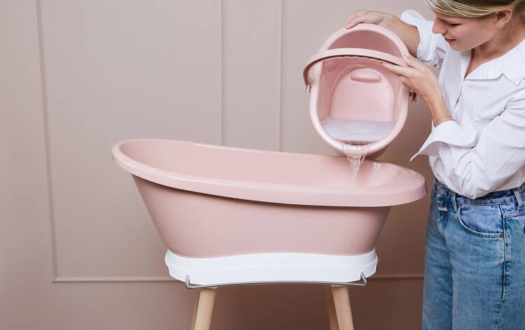 Termometr kąpielowy Pale Pink bébé-jou