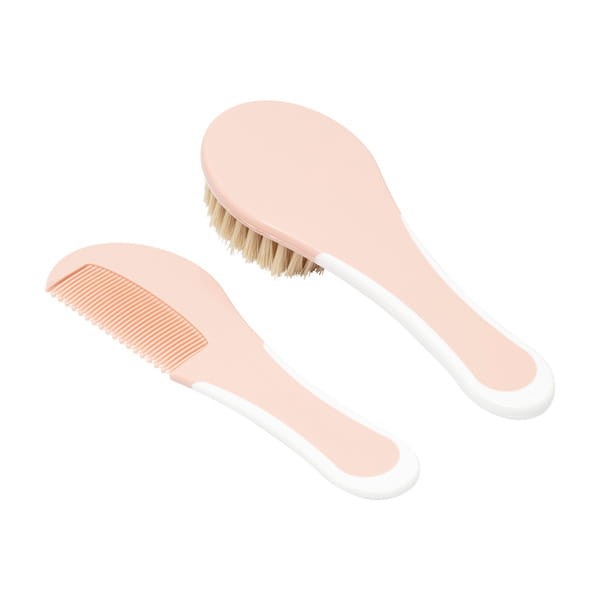 Szczoteczka z grzebykiem Pale Pink bébé-jou