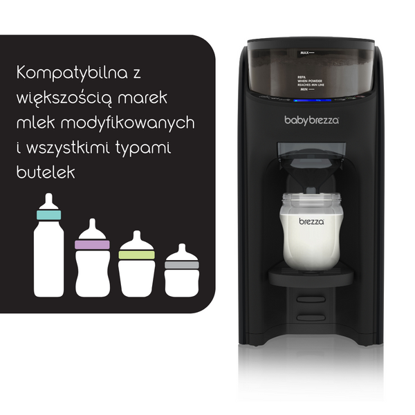 Ekspres do mleka Formula Pro Advanced All Black Baby Brezza
