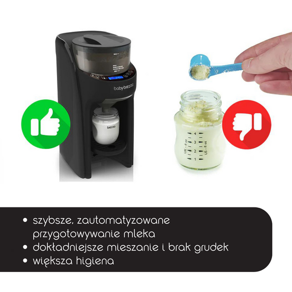 Ekspres do mleka Formula Pro Advanced All Black Baby Brezza