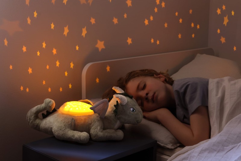 Pluszowy projektor dla dzieci Smok przyjaciel do snu Twilight Buddies Cloud B