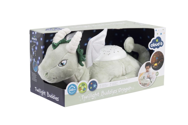Pluszowy projektor dla dzieci Smok przyjaciel do snu Twilight Buddies Cloud B
