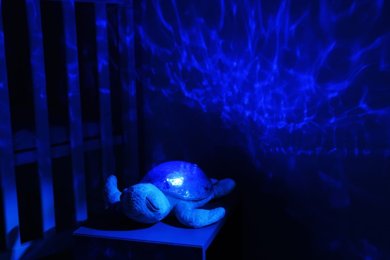 Projektor z pozytywką Żółw podwodny niebieski ECO Tranquil Turtle Cloud B