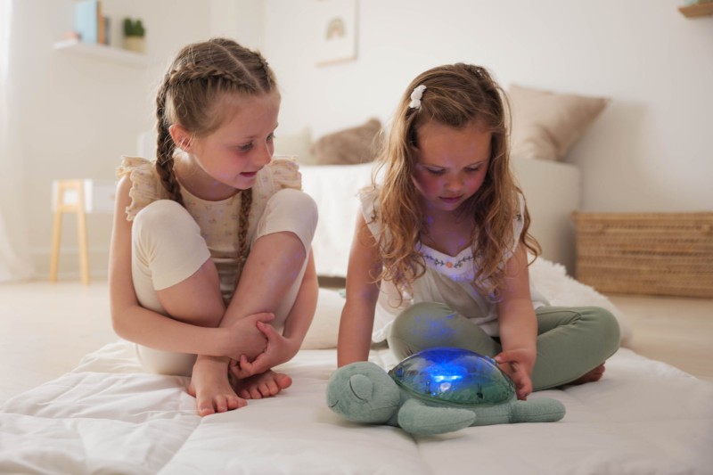 Projektor z pozytywką Żółw podwodny zielony ECO Tranquil Turtle Cloud B