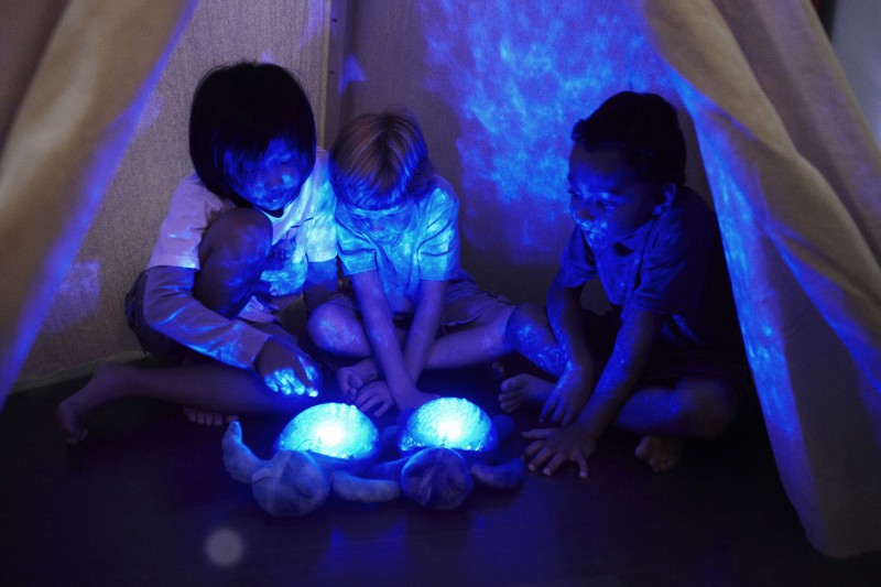 Projektor z pozytywką Żółw podwodny różowy ECO Tranquil Turtle Cloud B