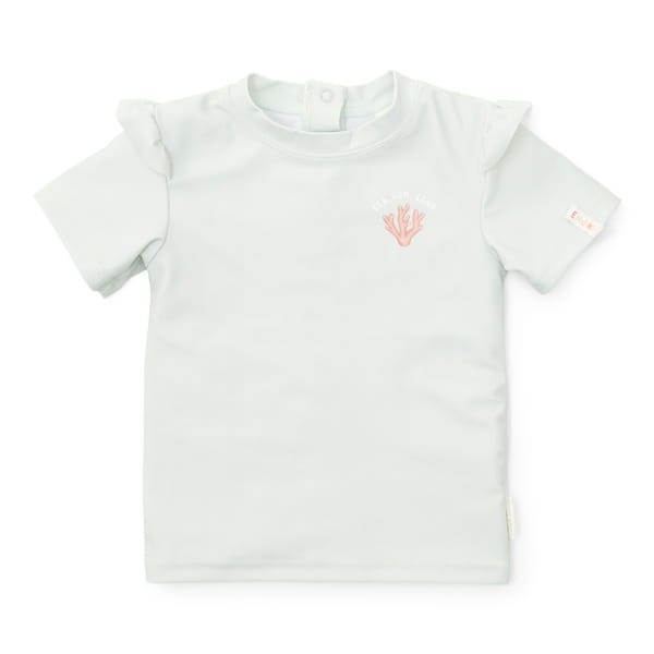 Koszulka do kąpieli z falbankami Sea Green 98/104 Little Dutch