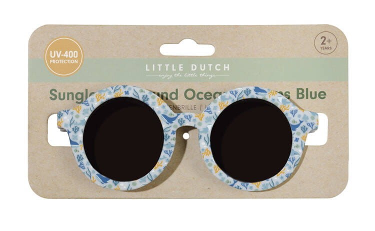 Okulary okrągłe Ocean Dreams Blue Little Dutch