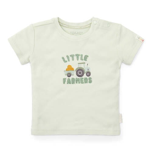 T-shirt z krótkim rękawem Farm Green 86 Little Dutch