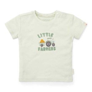 T-shirt z krótkim rękawem Farm Green 92 Little Dutch
