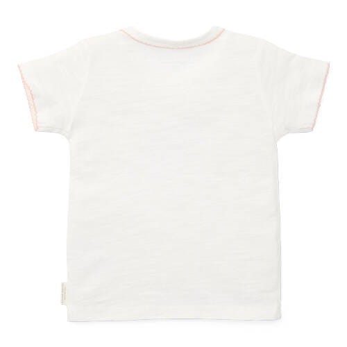 T-shirt z krótkim rękawem Off White Flower Girl 86 Little Dutch