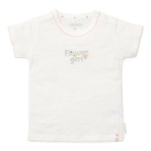 T-shirt z krótkim rękawem Off White Flower Girl 74 Little Dutch