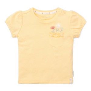 T-shirt z krótkim rękawem Honey Yellow 98 Little Dutch