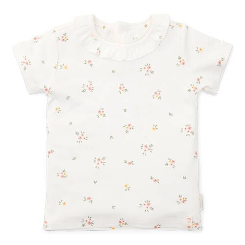 T-shirt z krótkim rękawem White Meadows 80 Little Dutch