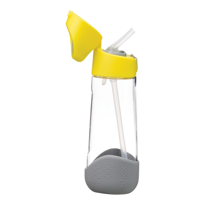 Butelka na wodę tritanowa ze słomką 600ml Lemon Sherbet b.box