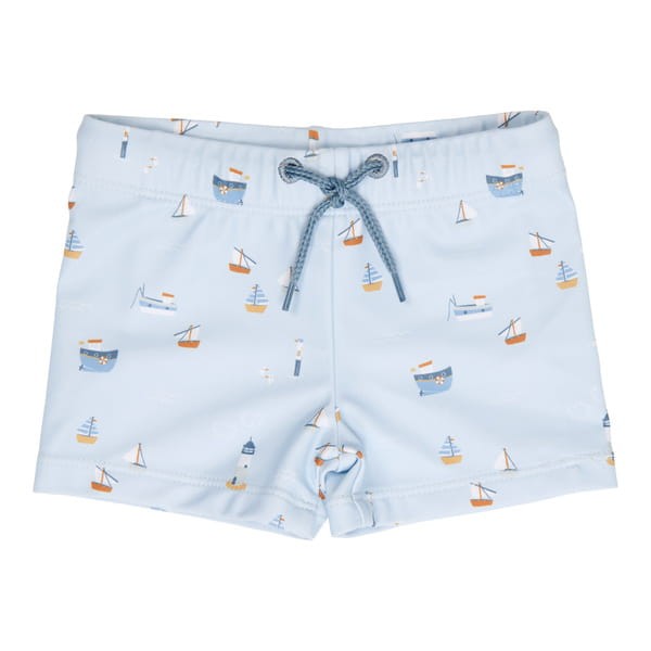 Spodenki kąpielowe 74/80 Sailors Bay Blue Little Dutch