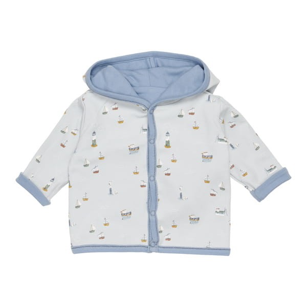 Dwustronna bluza Sailors Bay Blue 68 cm Little Dutch