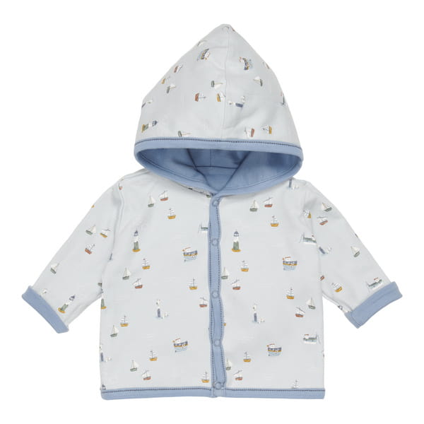 Dwustronna bluza Sailors Bay Blue 68 cm Little Dutch
