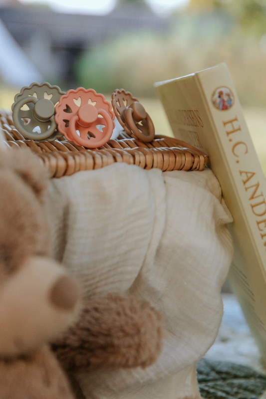 Smoczek uspokajający Fairytale X H.C. Andersen Calineczka Silikon 0-6m FRIGG