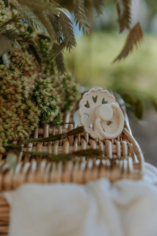 Smoczek uspokajający Fairytale X H.C. Andersen Królowa Śniegu Silikon 0-6m FRIGG