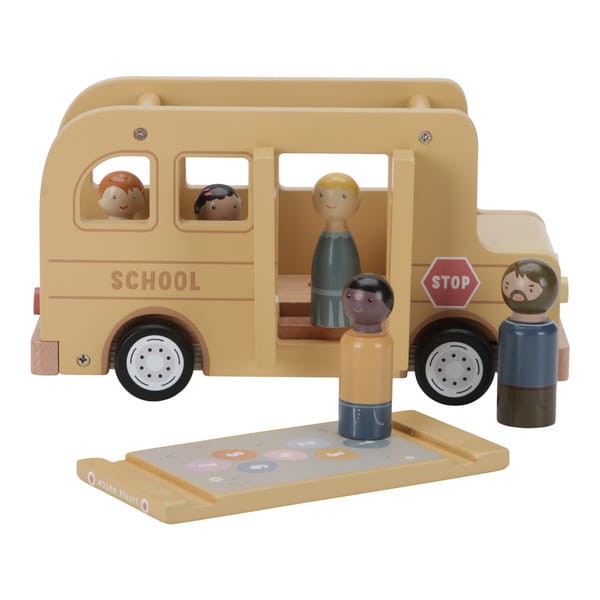 Drewniany szkolny autobus FSC Little Dutch