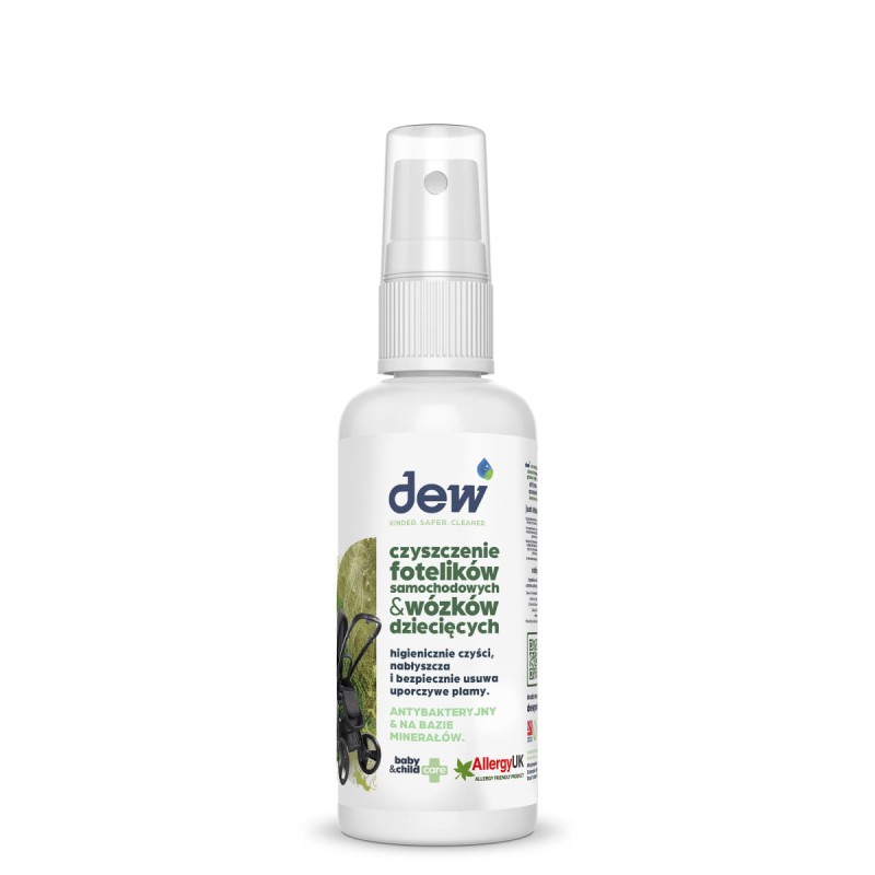 Środek do czyszczenia fotelików samochodowych i wózków 65 ml dew