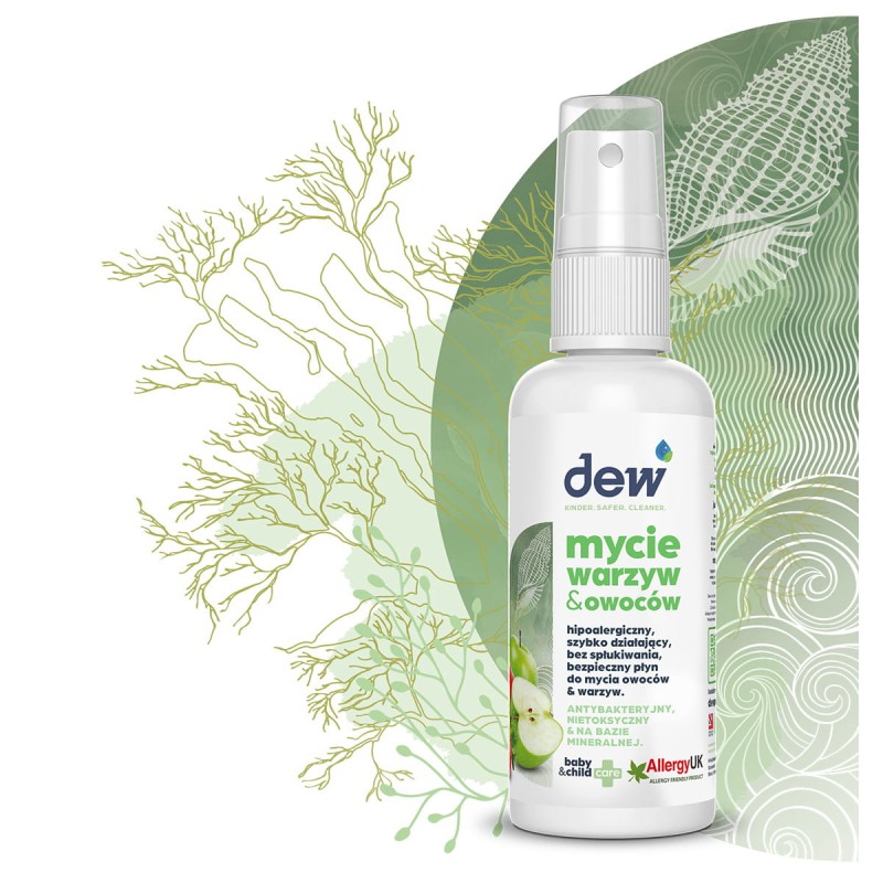 Środek do mycia warzyw i owoców 65 ml dew