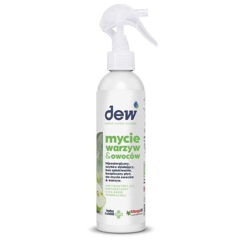 Środek do mycia warzyw i owoców 250 ml dew