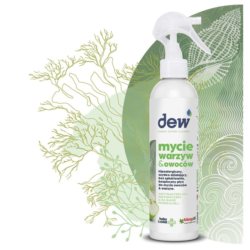 Środek do mycia warzyw i owoców 250 ml dew