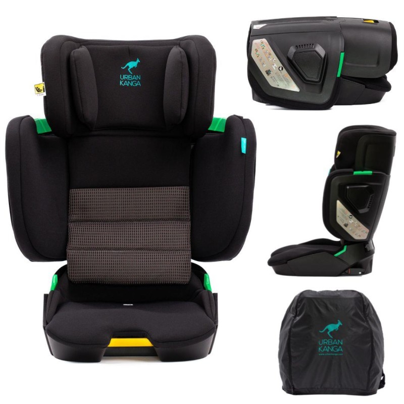 Fotelik samochodowy Wallaroo black Urban Kanga