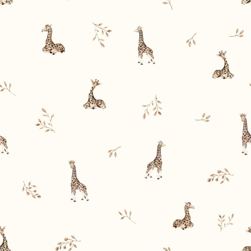 Bambusowy otulacz 75x100 - giraffes my memi