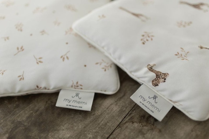 Bambusowy otulacz 75x100 - giraffes my memi