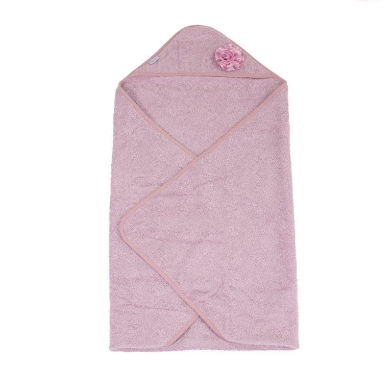 Ręcznik kąpielowy Eco organic Flower pink Bo Jungle