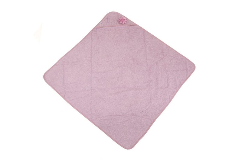 Ręcznik kąpielowy Eco organic Flower pink Bo Jungle