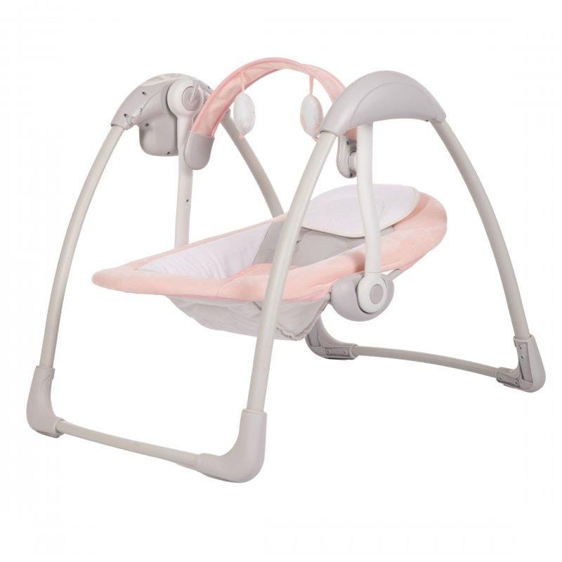Huśtawka bujaczek Swing Dolphy pink grey Bo Jungle