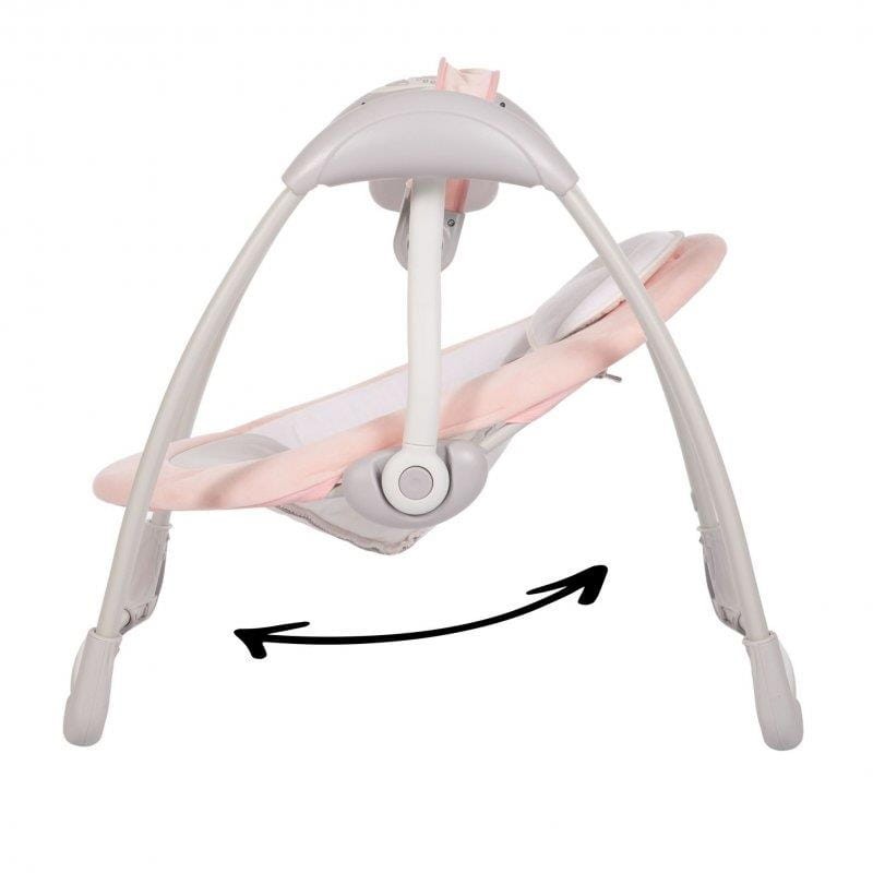 Huśtawka bujaczek Swing Dolphy pink grey Bo Jungle