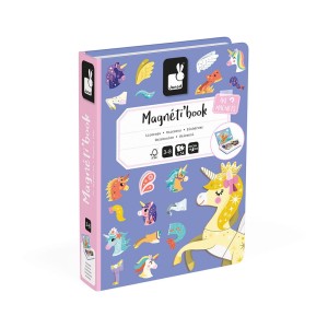 Magnetyczna układanka Puzzle Jednorożec Magnetibook Janod