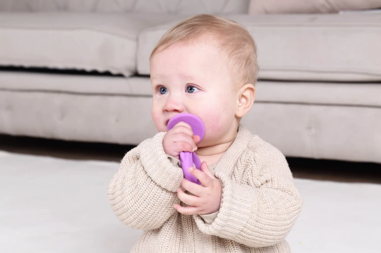 8100 Dancing Elephant teether toy purple 1.jpg