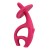 Gryzak silikonowy słoń Dancing Elephant Dark Pink Mombella 001.jpg