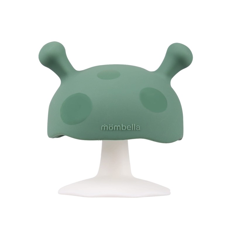 Gryzak Grzybek Mushroom Light Green Mombella